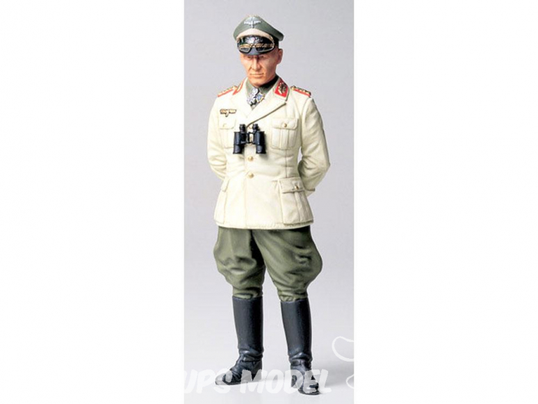 Tamiya maquette militaire 36305 Feldmarschall ROMMEL German Africa Corps 1/16