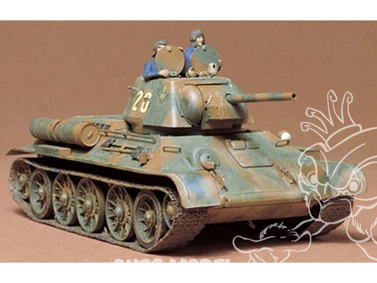 Tamiya maquette militaire 35059 T34/76 Russe 1943 1/35