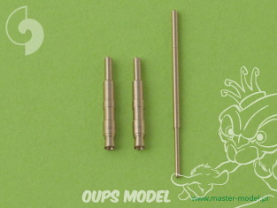 Master Model AM-48-011 Bf 109 G5-G14, K Armement et tube pitot 1/48