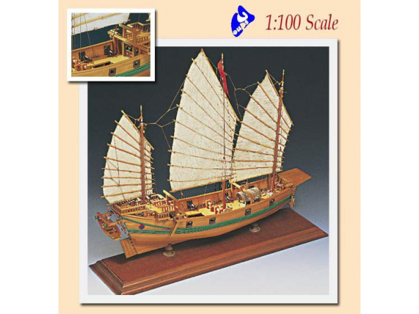 Amati Kit bateau bois 1421 JONQUE CHINOISE 1/100