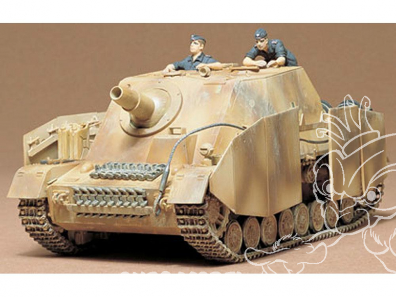 tamiya maquette militaire 35077 German S Panzer IV Brummbar Kt