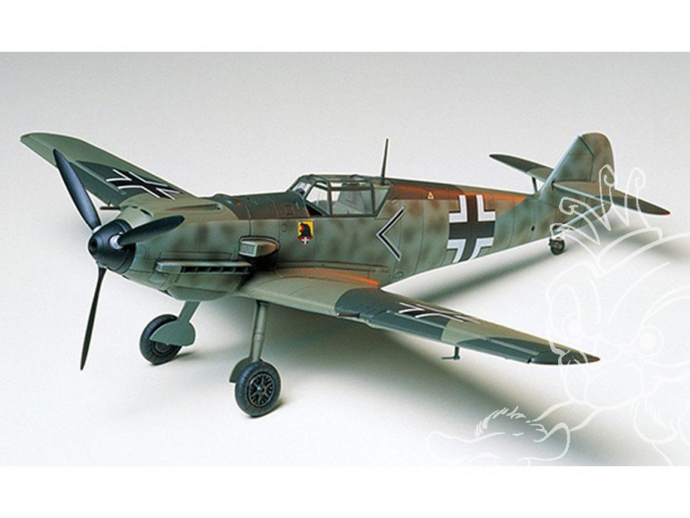 tamiya maquette avion 61050 Messerschmitt BF 109E E-3 1/48