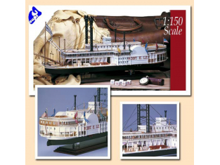 Amati Kit bateau bois 1439 ROBERT E LEE XIXème SIECLE 1/150