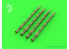 Master Model AM-48-111 Mosquito Mk.II / Mk.VI Tube pitot &amp; Set armement 1/48
