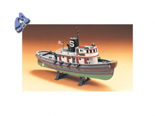 Lindberg maquette bateau 77221 Remorqueur Diesel 1/87