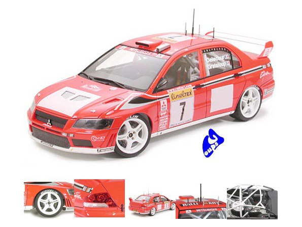 tamiya maquette voiture 24257 mitsu evo VII 1/24