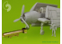 Master Model SM-350-073 USN Airborne Torpedoes Mark 13 (22,4in) Type amélioré (avec chariots) 1/350