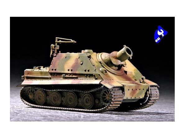 Trumpeter maquette militaire 07247 CANON D&39ASSAUT "STURMTIGER" 1