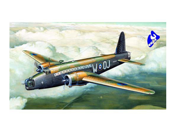 Trumpeter maquette avion 01626 VICKERS "WELLINGTON" MK 1C 1/72