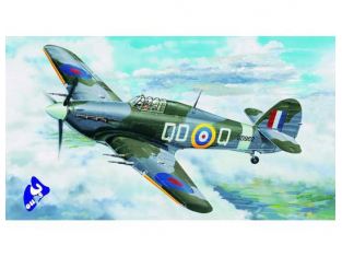 TRUMPETER maquette avion 02415 HAWKER HURRICANE Mk. IIC 1/24