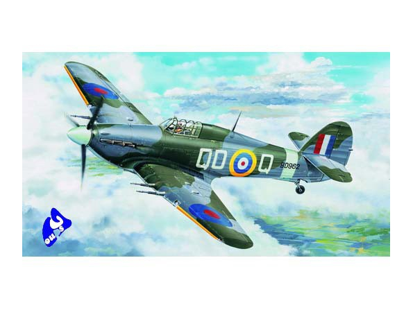 TRUMPETER maquette avion 02415 HAWKER HURRICANE Mk. IIC 1/24