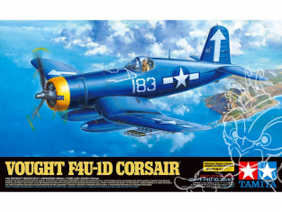 Tamiya maquette avion 60327 Vought F4U-1D Corsair 1/32