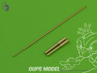 Master Model AM-32-042 Messerchmitt Me-163B Komet Armement et Tube pitot 1/32