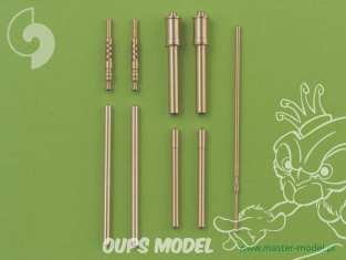 Master Model AM-48-018 Focke Wulf Fw 190 A6 Set Armement & Tube pitot 1/48