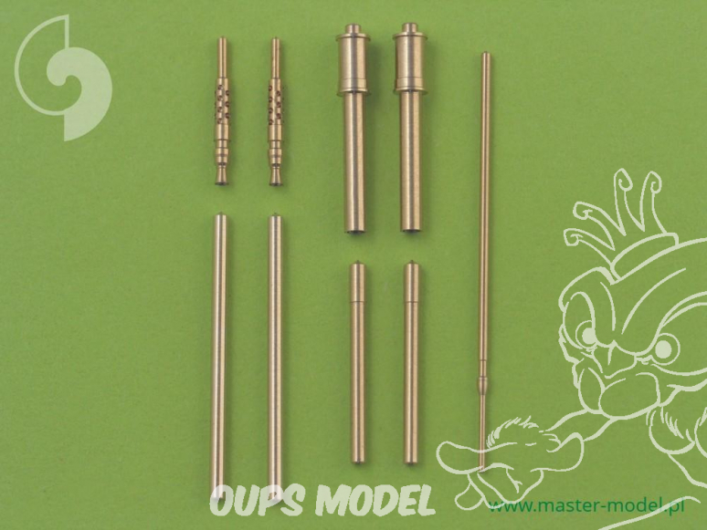 Master Model AM-48-018 Focke Wulf Fw 190 A6 Set Armement & Tube pitot 1/48
