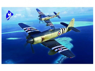 Trumpeter maquette avion 02844 HAWKER "SEA FURY" FB.11 1/48