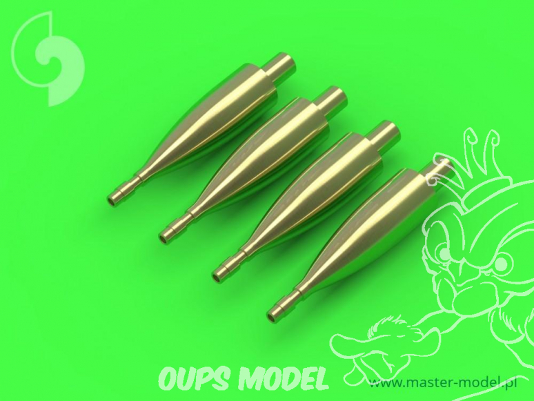 Master Model AM-48-097 Fairey Firefly Canons Hispano 20mm (Short fairings) 1/48