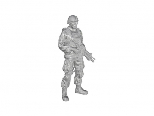 Cmk kit d'amelioration F35324 OFFICIER COMMANDANT (debout) US Army Infantry Squad 2nd Division pour M1126 Stryker 1/35