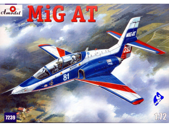 Amodel maquette avion 7239 MIG-AT 1/72