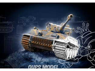 Revell maquette militaire 05790 Gift-Set Tiger I Ausf.E 75th Anniversary 1/35
