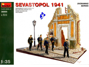 Mini art maquette militaire 36005 DIORAMA SEBASTOPOL 1/35