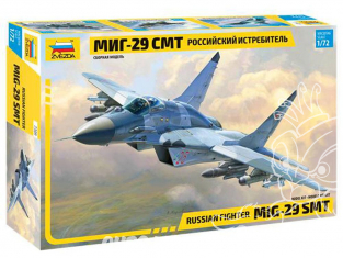 Zvezda maquette avion 7309 Russian fighter MiG-29SMT 1/72