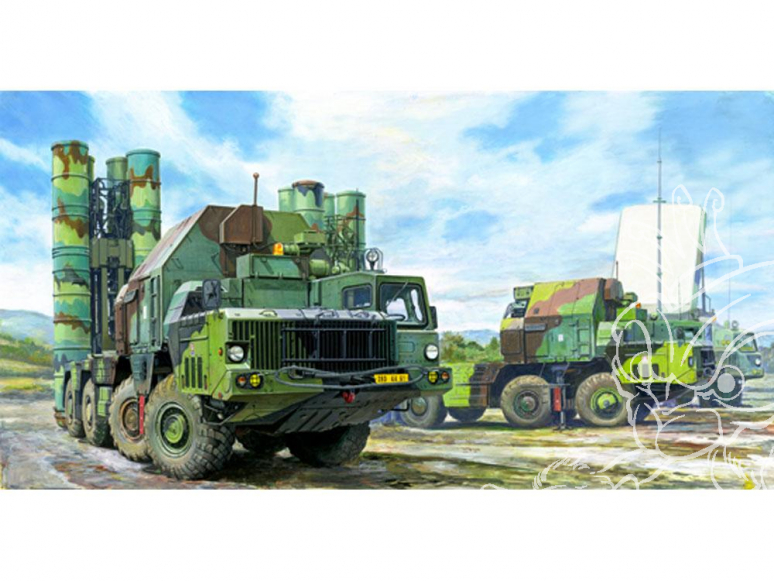 Trumpeter maquette militaire 01037 HEMTT&M901 Station de lancement du MIM-104F0 Patriot SAM System (PAC-3) 1/35