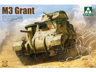 Takom maquette militaire 2086 Char M3 Grant 1/35
