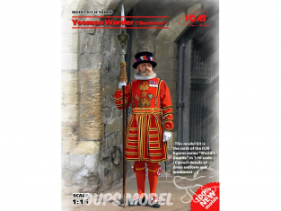 Icm maquette figurine 16006 Yeomen Warders Beefeater 1/16