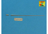Aber 16159 Antenne Allemande 1,4m Stabantenne 1/16
