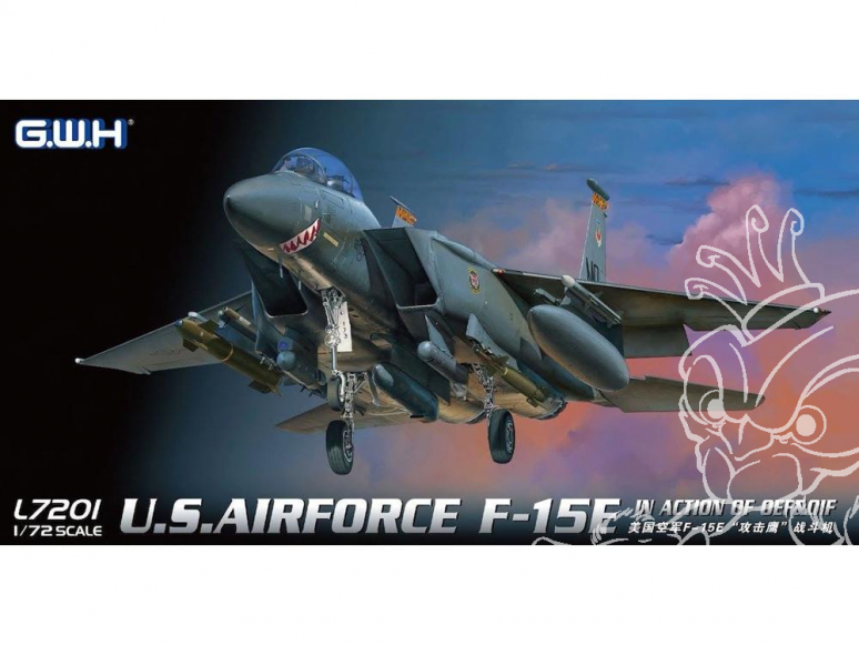 Great Wall Hobby maquette avion L7201 F-15E U.S. Air Force OEF & OIF 1/72