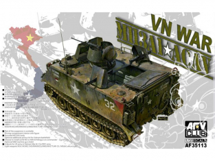 Afv club vehicule militaire 35113 US M113A1 ACAV (armored cavalry assault vehicle) 1968 1/35