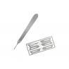 ModelCraft Pkn0009/k Scalpel avec lames scie de precision 0,24mm