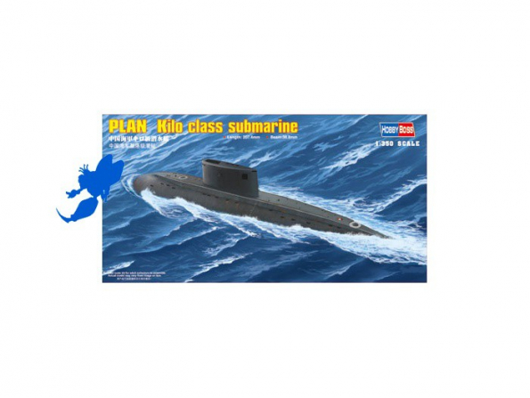 HOBBY BOSS maquette bateau 83501 PLAN KILO CLASS SUBMARIN 1/350