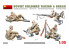 Mini Art personnages militaires 35233 Soldats sovietiques en pause WWII 1/35