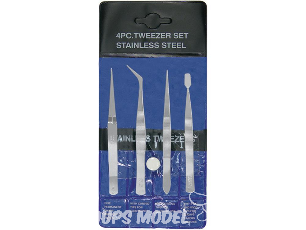 Set Pincettes 4 pièces