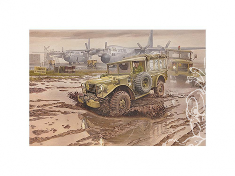 Roden maquette militaire 809 M-42 US3/4 ton 4x4 Command truck 1/35