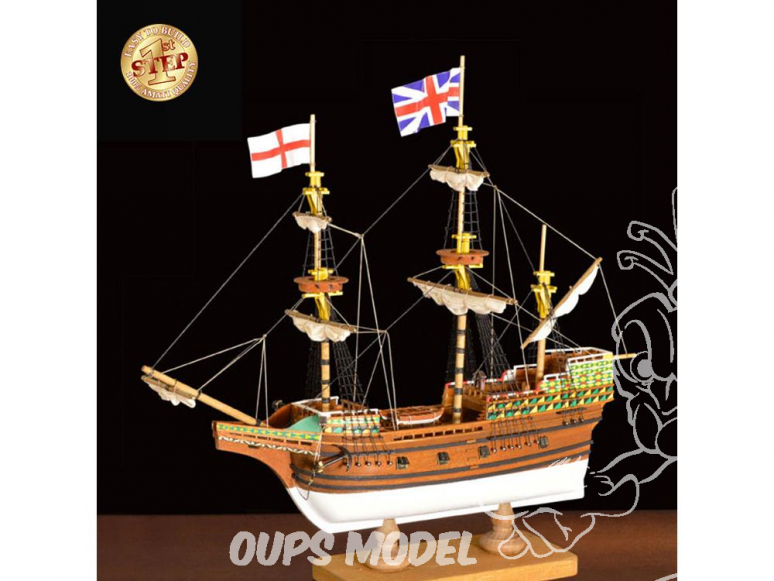 Amati bateau bois 600/05 Mon premier bateau bois Mayflower 1/135