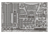 EDUARD photodecoupe 32307 Moteur de P-51D 1/32