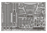 EDUARD photodecoupe 32307 Moteur de P-51D 1/32