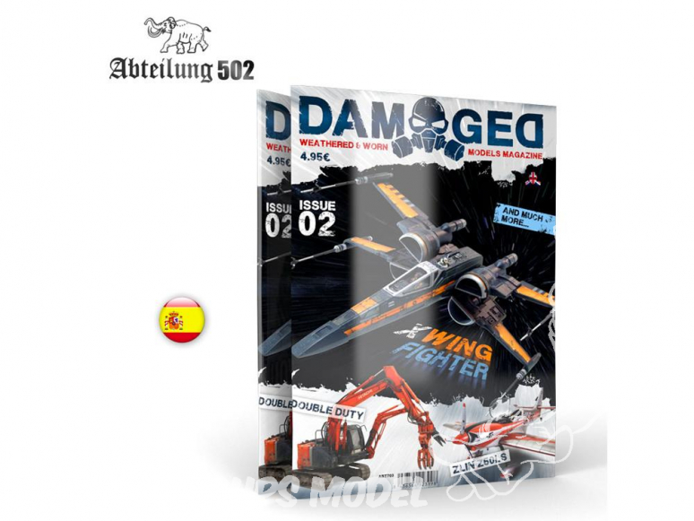 ABTEILUNG502 magazine 704 Damaged Numéro 2 En Espagnol