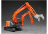 Hasegawa maquette travaux public 52161 Hitachi Double bras Astaco Neo Crusher/Cutter Limited Edition 1/35