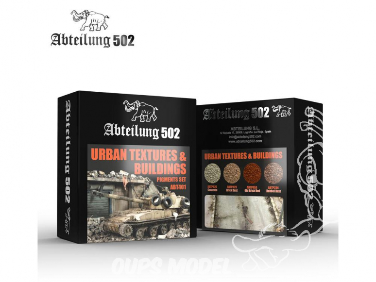 Abteilung 502 set de pigments abt401 Set textures urbaines & Buildings