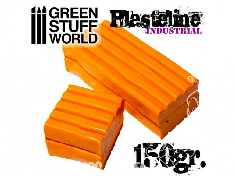 Green Stuff 364862 Pâte à modeler Orange 150gr