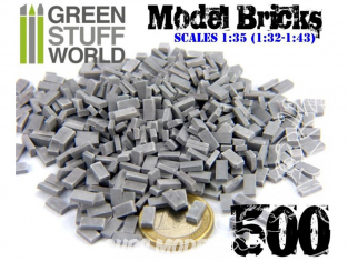 Green Stuff 367023 Briques Gris x500