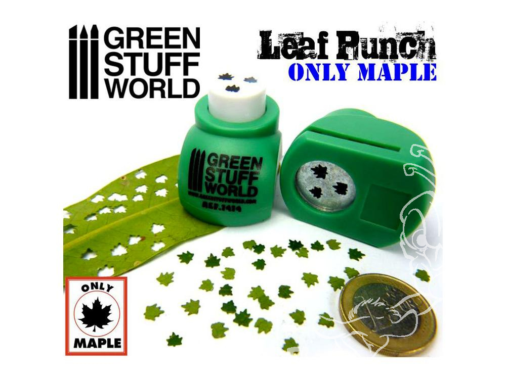 Green Stuff World® Perforatrice de feuille d'érable 1:16 / 1:22 / 1:30