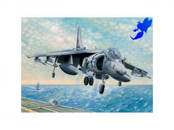 TRUMPETER maquette avion 02229 AV-8B "HARRIER" II 1/32