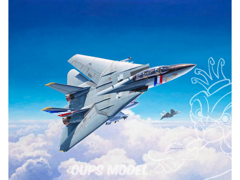 Revell maquette avion 03950 F-14D Super Tomcat 1/100