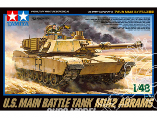 TAMIYA maquette militaire 32592 M1A2 Abrams 1/48