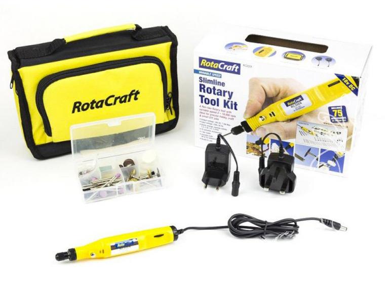 RotaCraft OUTILLAGE rc200x SET GRAVURE MINI PERCEUSE 230V